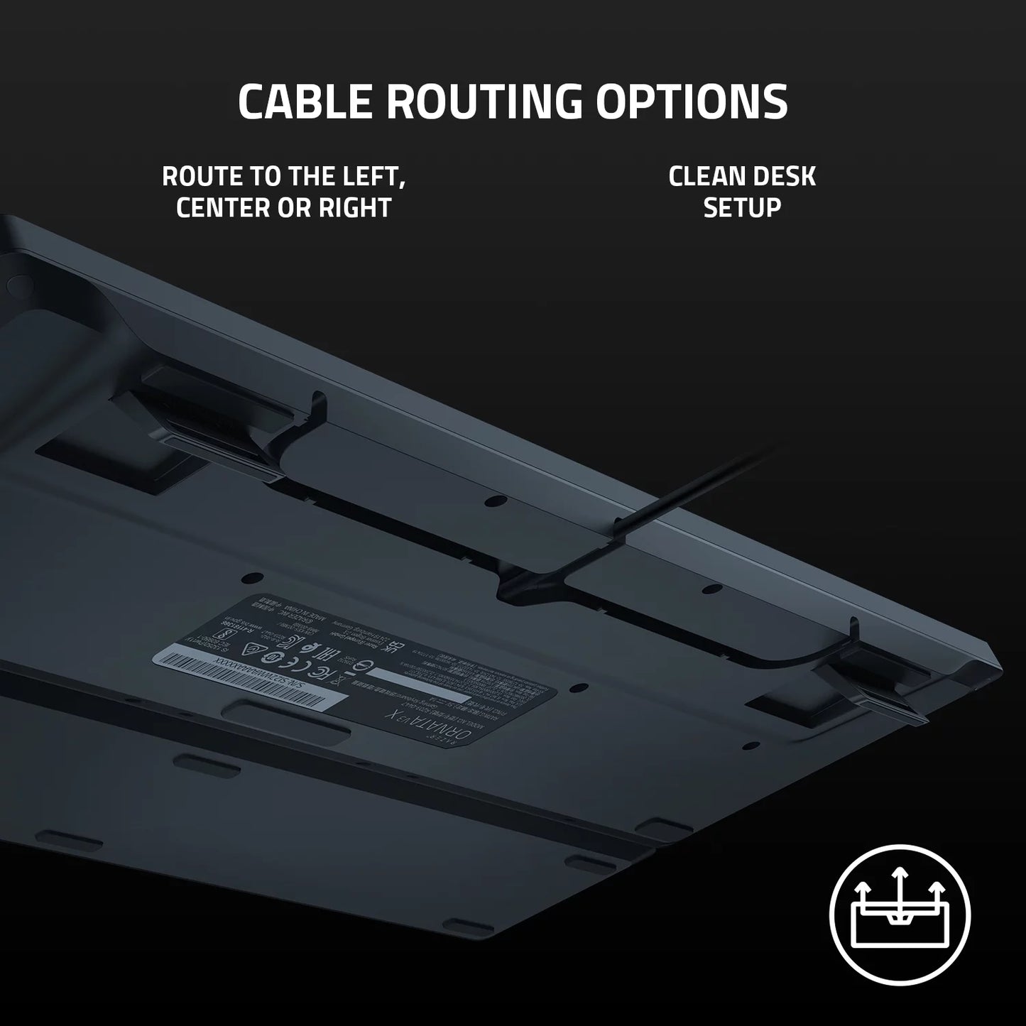 Razer Ornata V3 X Wired Gaming Keyboard โ Slim, Silent, RGB-Backlit with Wrist Rest & Spill-Resistant Design