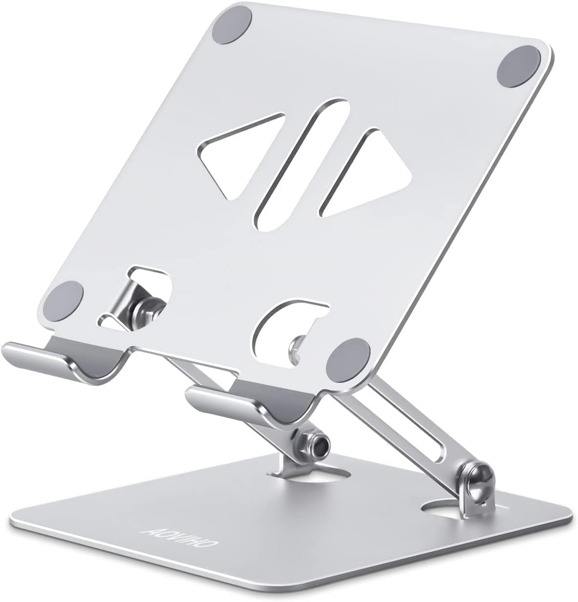 🌸Adjustable Aluminum Tablet Stand - Foldable Desk Holder for iPad Pro, Samsung Galaxy Tab, Kindle & More | 4-12" Tablets | Rose Gold – Cherry Blossom Collection