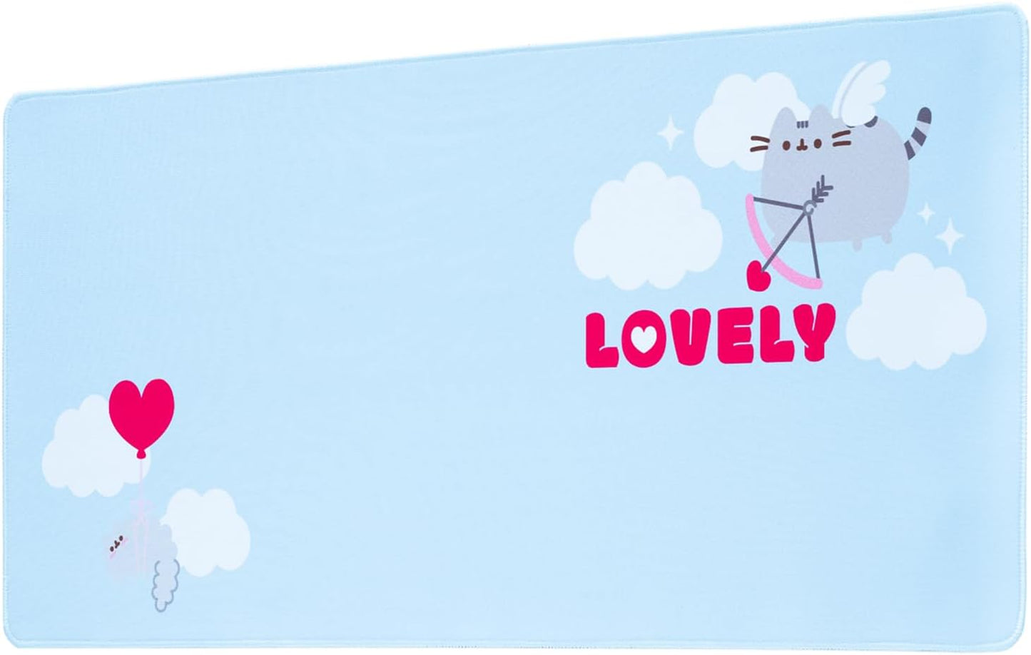 🐾 Pusheen XXL Gaming Mouse Pad – 31.5" x 13.78" Kawaii Desk Mat | Non-Slip Base, Waterproof Surface