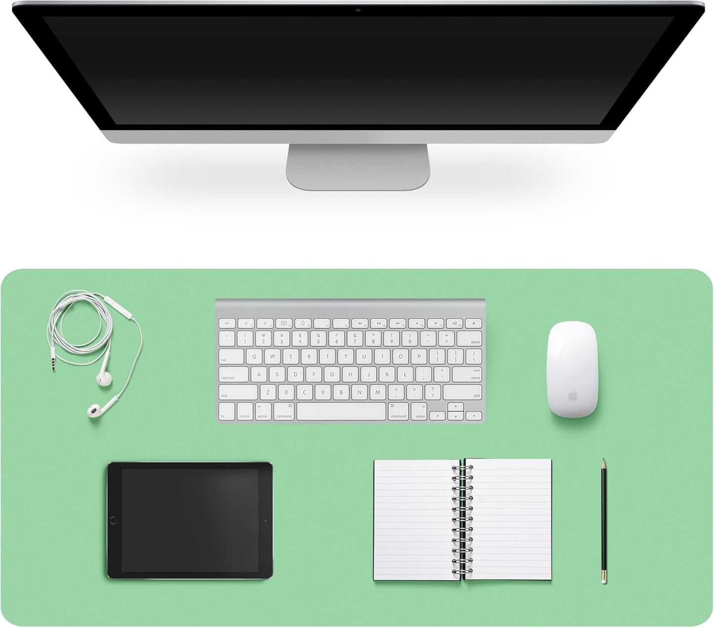 Premium Leather Desk Pad – Non-Slip & Waterproof Mat | Easy-Clean Writing Pad in Multiple Sizes