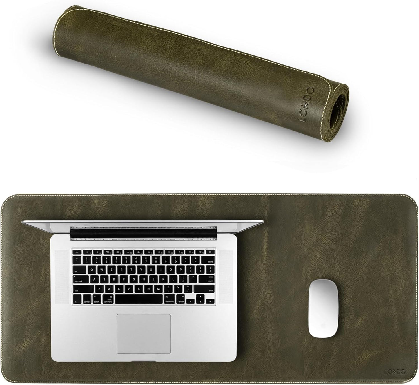 Premium Top Grain Leather Desk Mat – XL Extended Mouse Pad for Gaming & Office | Smooth Writing Surface, Non-Slip Base, Durable & Stylish Workspace Accessory (28.7" x 13.1")