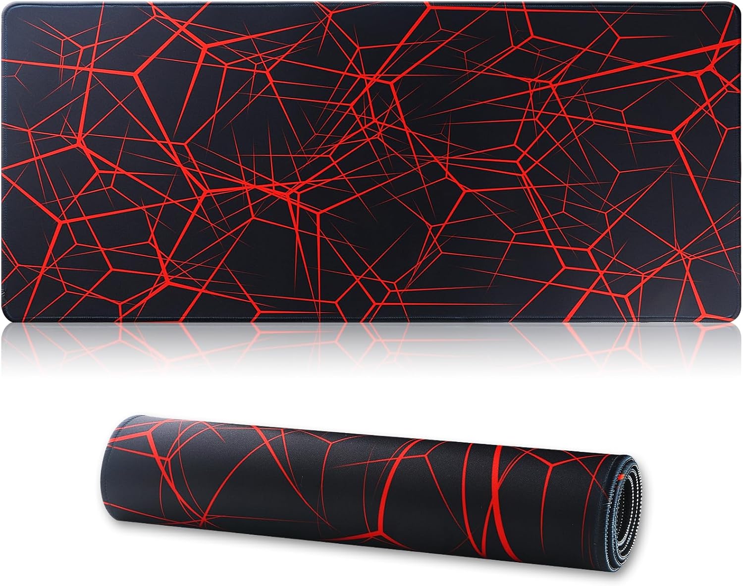 XL Gaming Mouse Pad – Superior Control, Non-Slip Base, Waterproof Surface – 31.5" x 11.8" Desk Mat for Gamers & Professionals