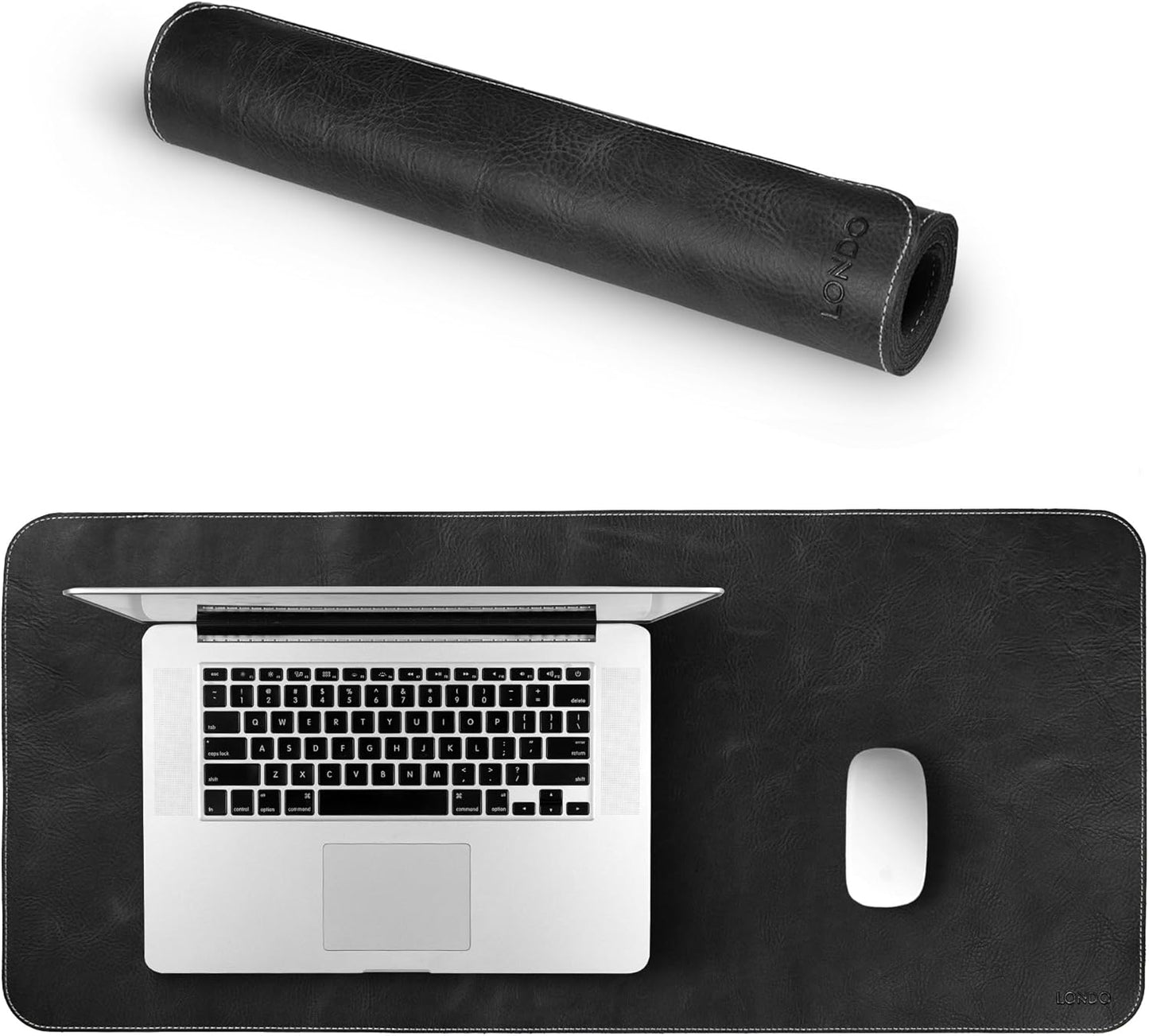 Premium Top Grain Leather Desk Mat – XL Extended Mouse Pad for Gaming & Office | Smooth Writing Surface, Non-Slip Base, Durable & Stylish Workspace Accessory (28.7" x 13.1")