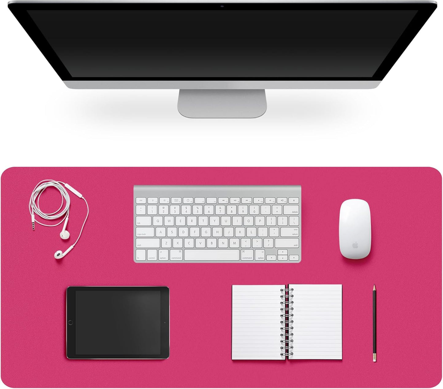 Premium Leather Desk Pad – Non-Slip & Waterproof Mat | Easy-Clean Writing Pad in Multiple Sizes