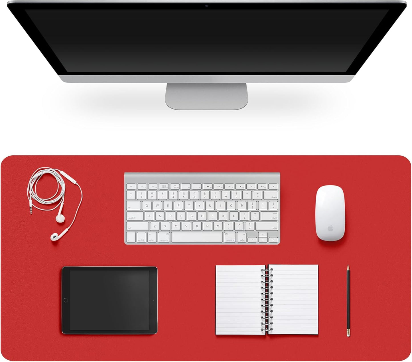 Premium Leather Desk Pad – Non-Slip & Waterproof Mat | Easy-Clean Writing Pad in Multiple Sizes