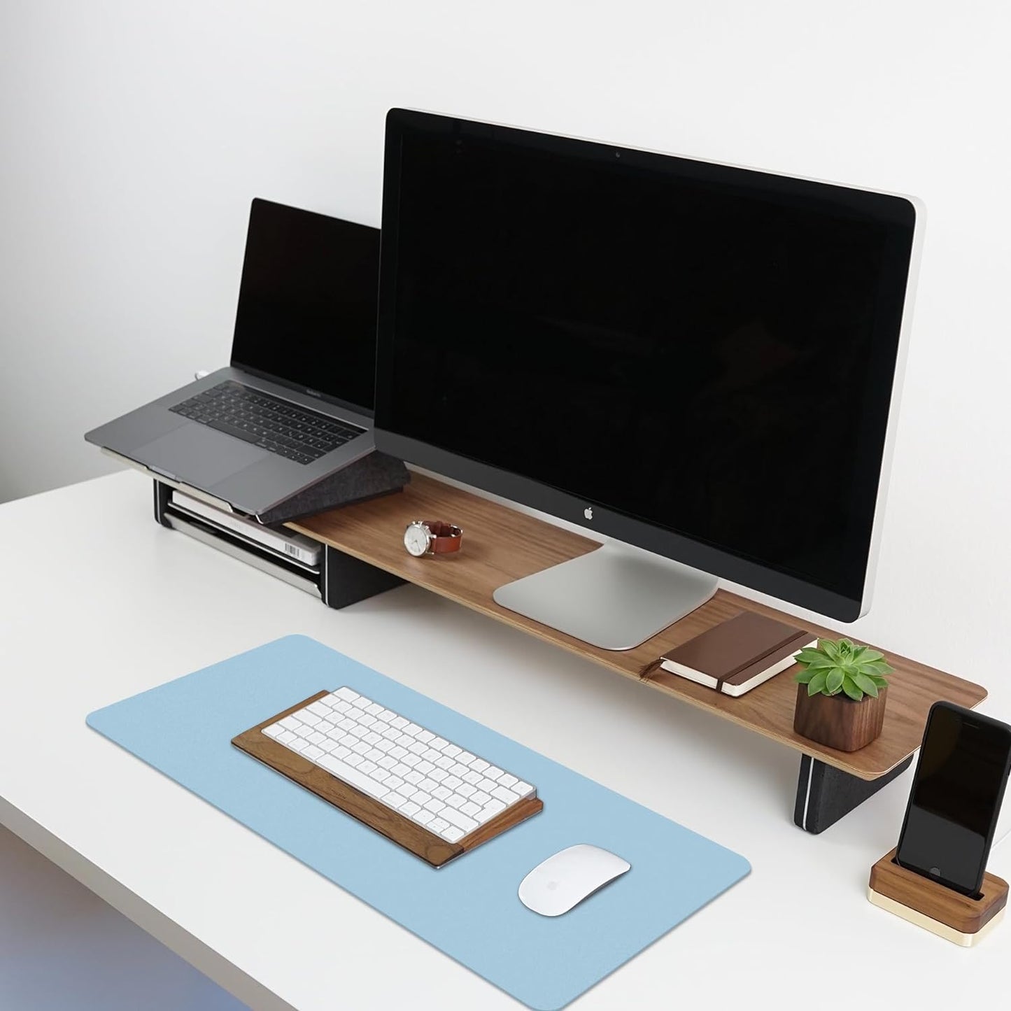 Premium Leather Desk Pad – Non-Slip & Waterproof Mat | Easy-Clean Writing Pad in Multiple Sizes