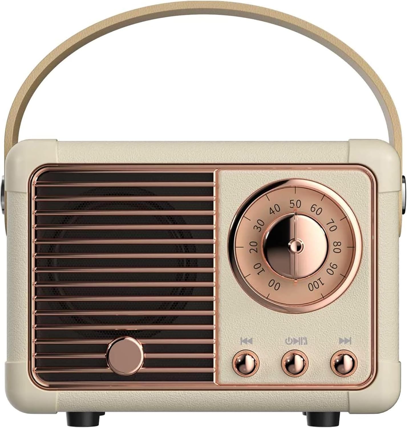 Retro Bluetooth Mini Speaker โ Vintage Wireless Sound with Rich Bass | Portable 5.0 Speaker for Desk, Office, Gaming Room & Gifts | Geek Findings