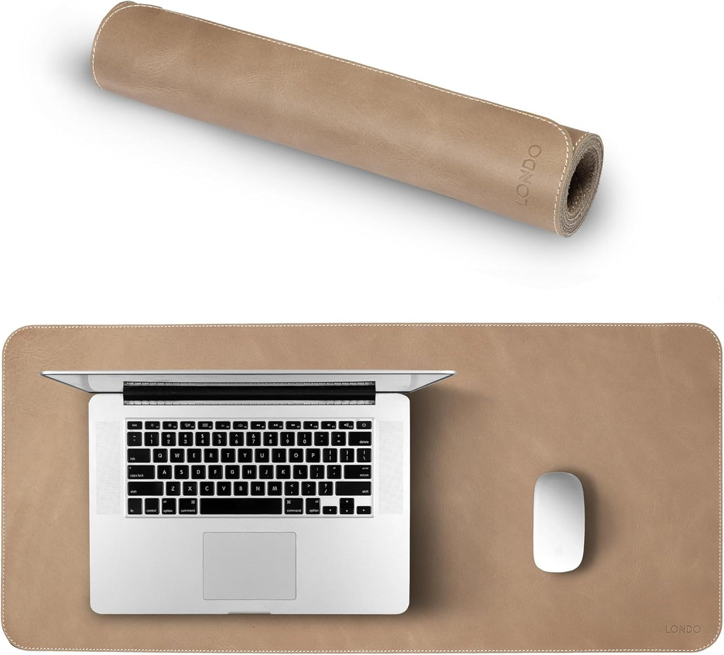 Premium Top Grain Leather Desk Mat – XL Extended Mouse Pad for Gaming & Office | Smooth Writing Surface, Non-Slip Base, Durable & Stylish Workspace Accessory (28.7" x 13.1")