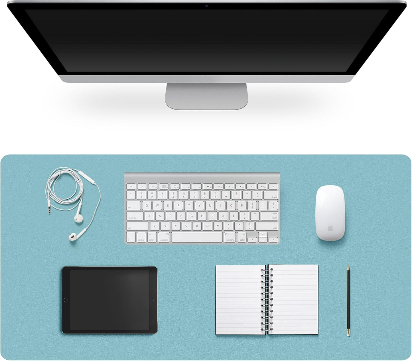 Premium Leather Desk Pad – Non-Slip & Waterproof Mat | Easy-Clean Writing Pad in Multiple Sizes