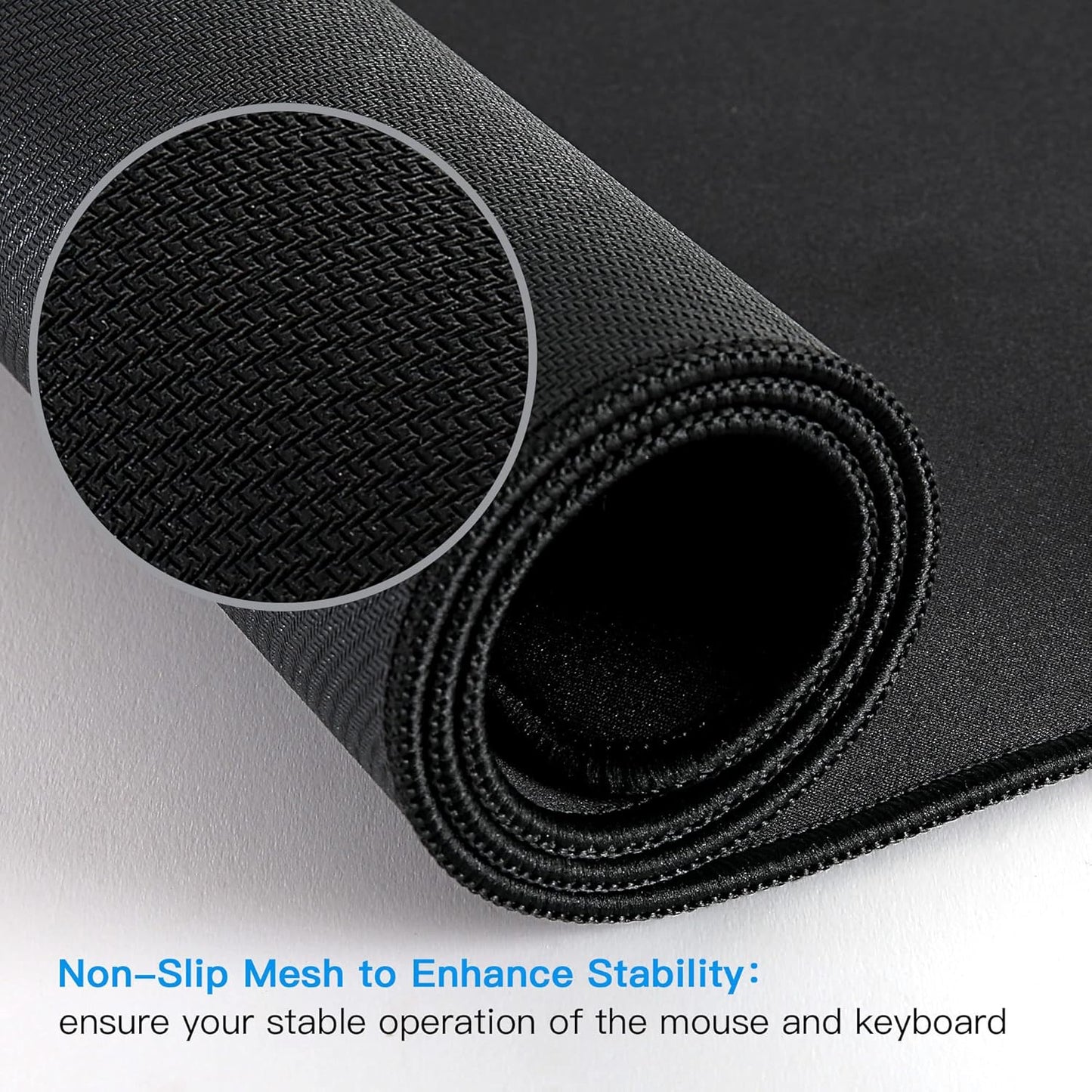 XL Gaming Mouse Pad โ Superior Control, Non-Slip Base, Waterproof Surface โ 31.5" x 11.8" Desk Mat for Gamers & Professionals