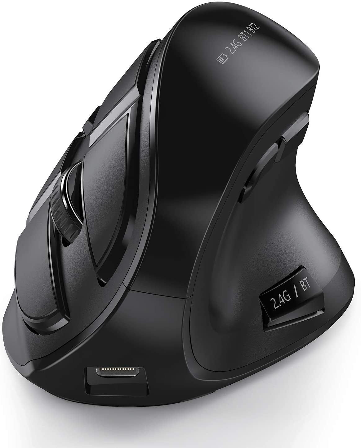 🖱️ The Ultimate 3-in-1 Ergonomic Wireless Mouse – For Work, Play & Everything in Between