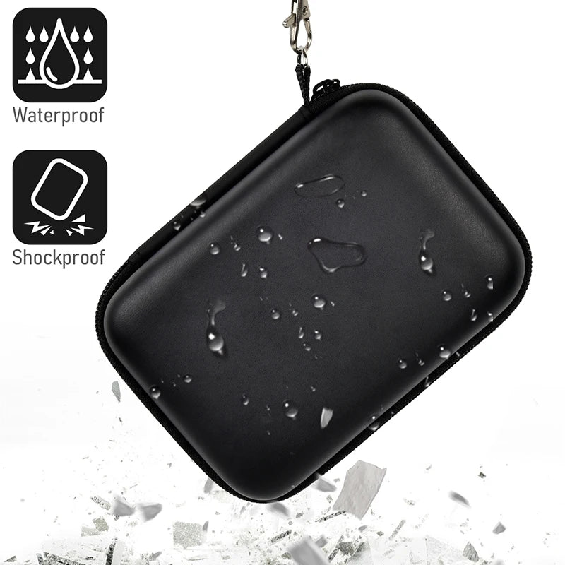 R36S Travel Case – Protective Carrying Bag for Retro Handheld Game Console | Shockproof, Waterproof Organizer for R36S, RG353V, RG35XX & More