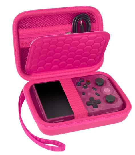 R36S Travel Case β Protective Carrying Bag for Retro Handheld Game Console | Shockproof, Waterproof Organizer for R36S, RG353V, RG35XX & More