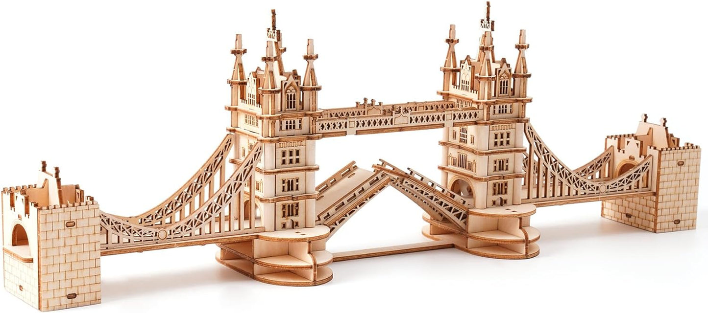 🧩 Big Ben 3D Wooden Puzzle Kit – Iconic London Landmark Model for Adults & Teens (14+)