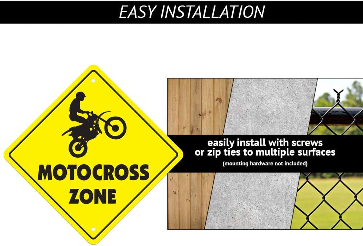 🚧Geek Crossing Sign – 12" Nerd Zone Warning Plaque | Indoor/Outdoor Wall Decor for Gamers, Tech Lovers & Office Spaces | Durable & Made in USA