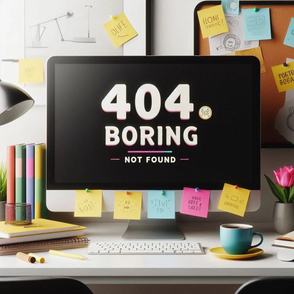 404 Boring Not Found.