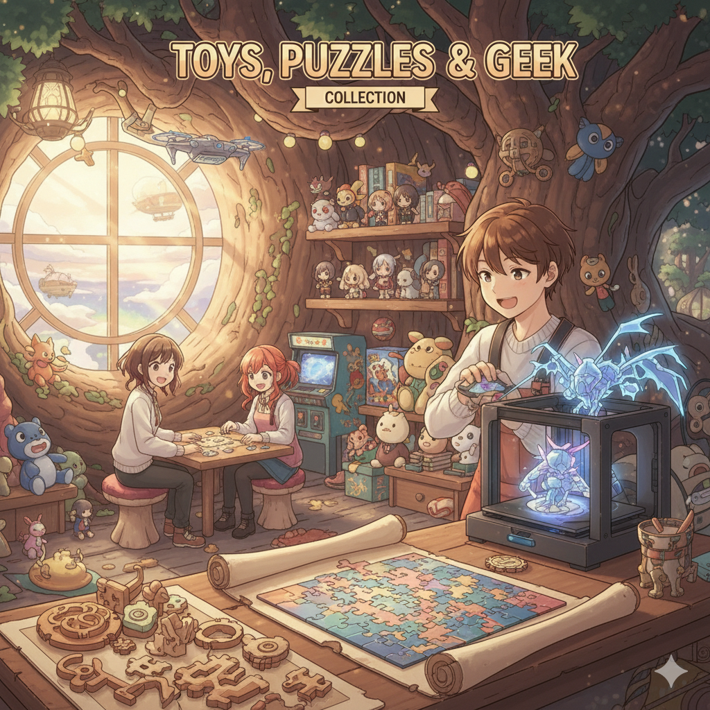 Toys, Puzzels & Geek