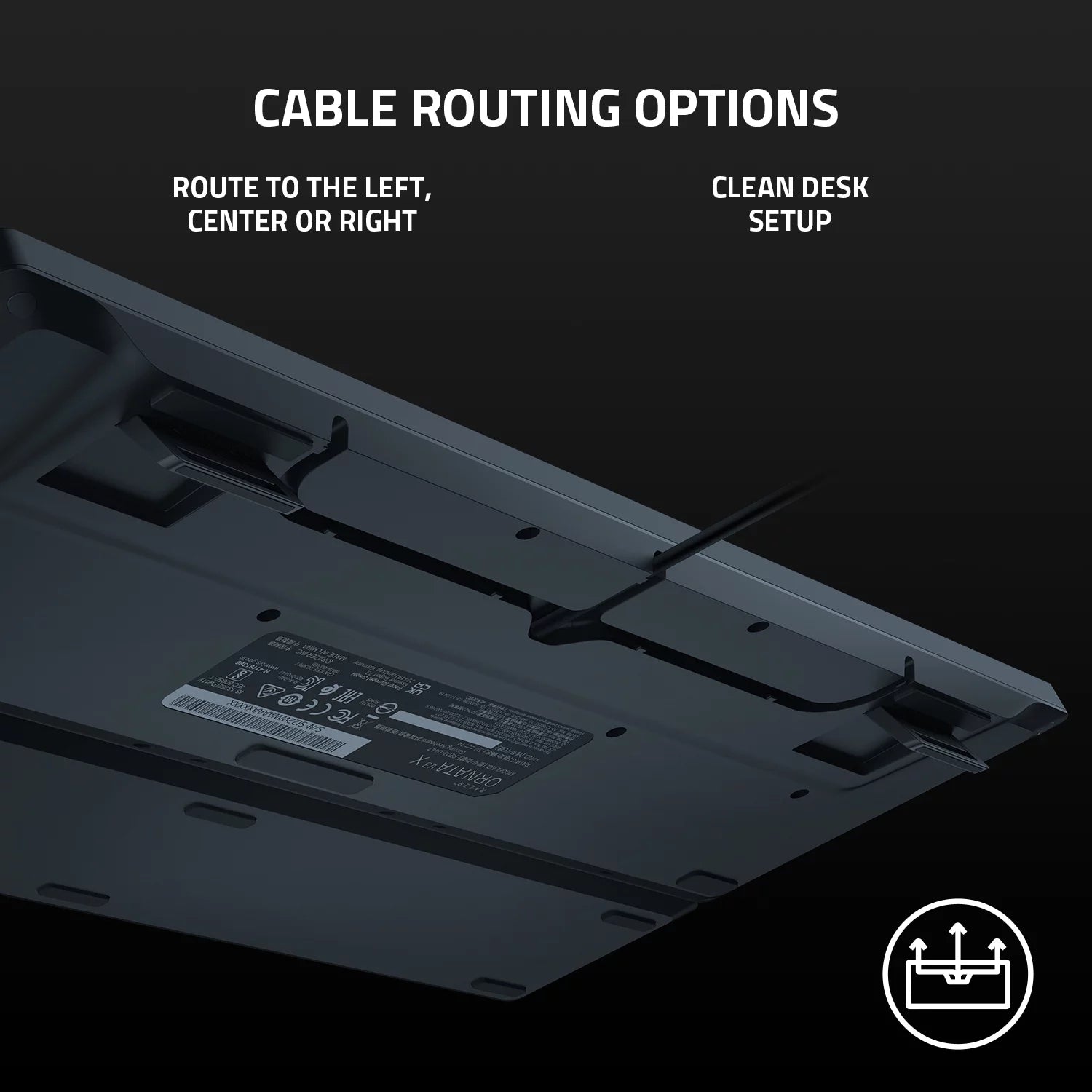 Razer Ornata V3 X Wired Gaming Keyboard – Slim, Silent, RGB-Backlit with Wrist Rest & Spill-Resistant Design