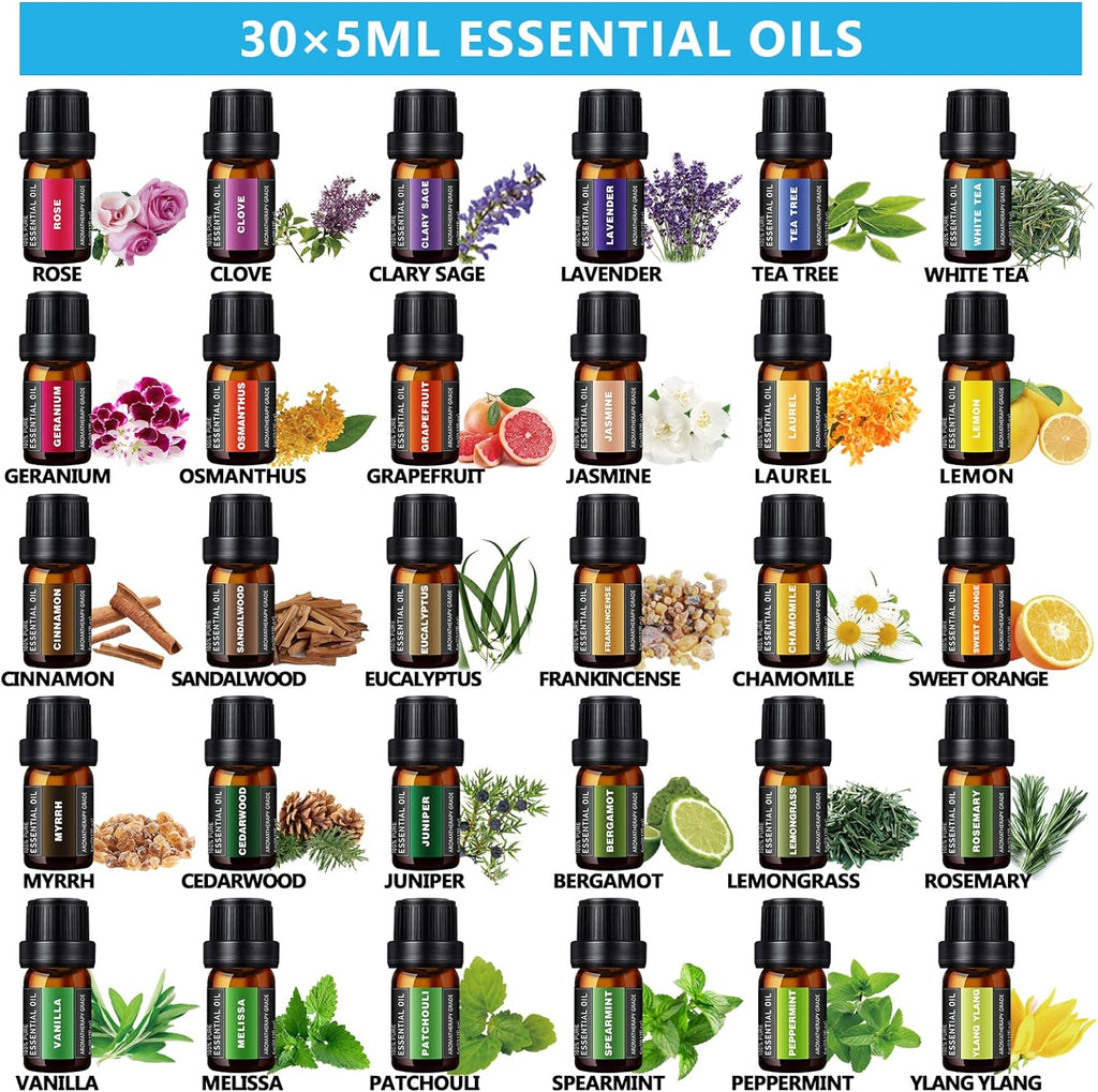 🕹️ 550ML Ultrasonic Essential Oil Diffuser with Remote – Cool Mist Aromatherapy Humidifier for Home, Game Room, Office & More | 7 LED Colors, Timer, Auto Shut-Off