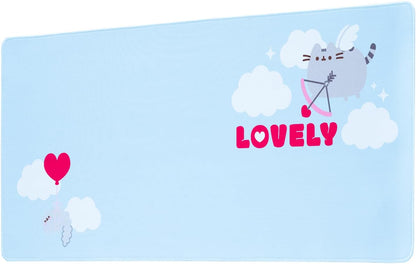 🐾 Pusheen XXL Gaming Mouse Pad – 31.5" x 13.78" Kawaii Desk Mat | Non-Slip Base, Waterproof Surface