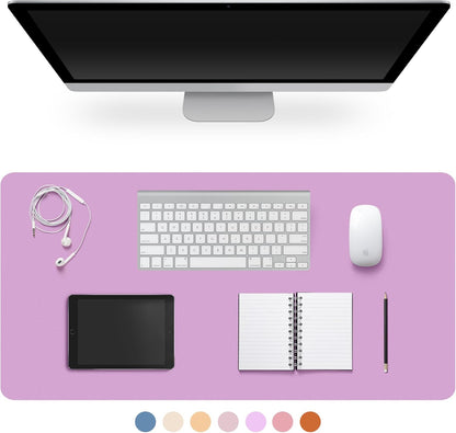 Premium Leather Desk Pad – Non-Slip & Waterproof Mat | Easy-Clean Writing Pad in Multiple Sizes