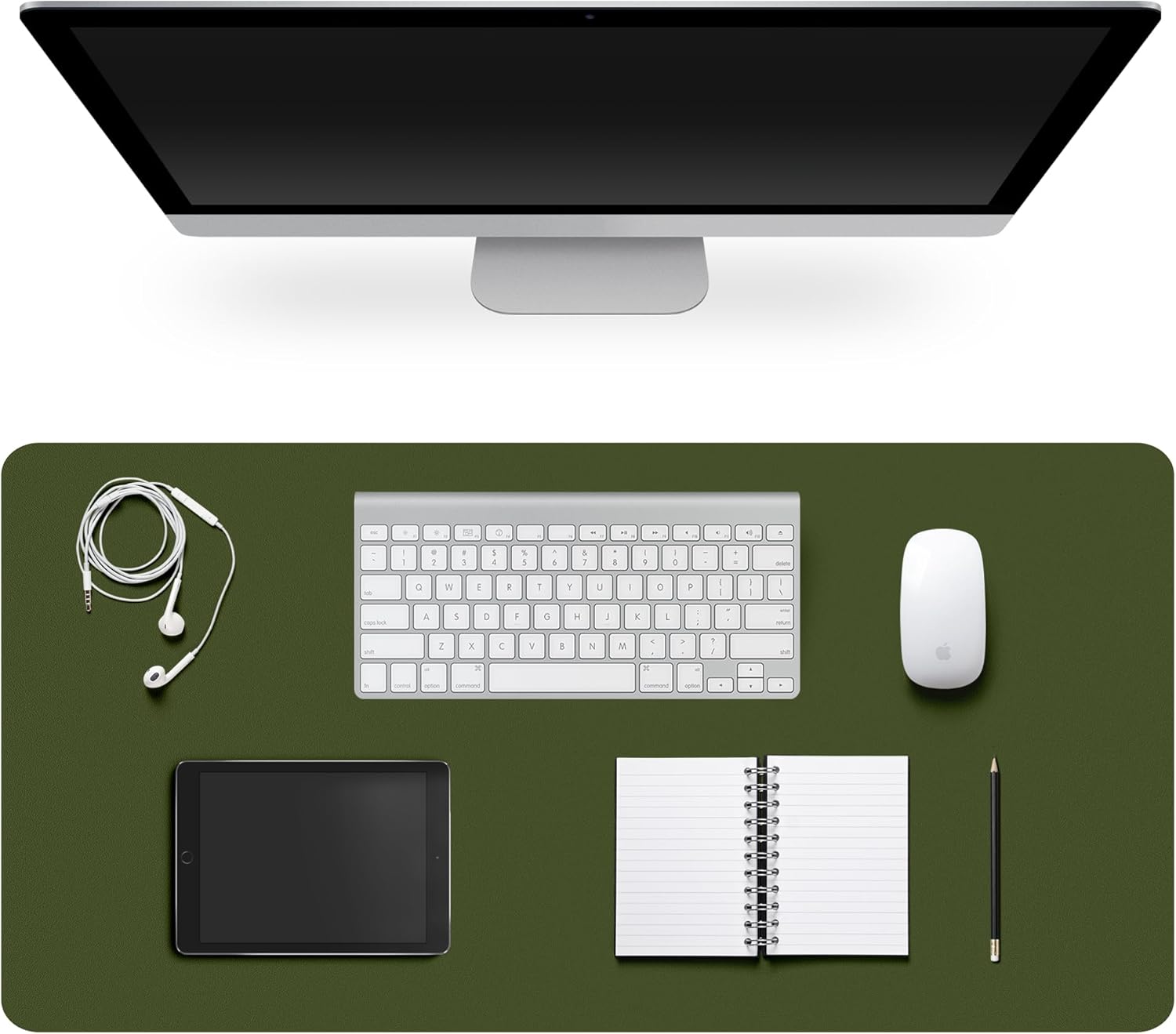 Premium Leather Desk Pad – Non-Slip & Waterproof Mat | Easy-Clean Writing Pad in Multiple Sizes