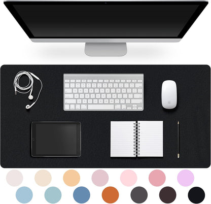 Premium Leather Desk Pad – Non-Slip & Waterproof Mat | Easy-Clean Writing Pad in Multiple Sizes