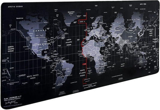 XL Gaming Mouse Pad – Superior Control, Non-Slip Base, Waterproof Surface – 31.5" x 11.8" Desk Mat for Gamers & Professionals