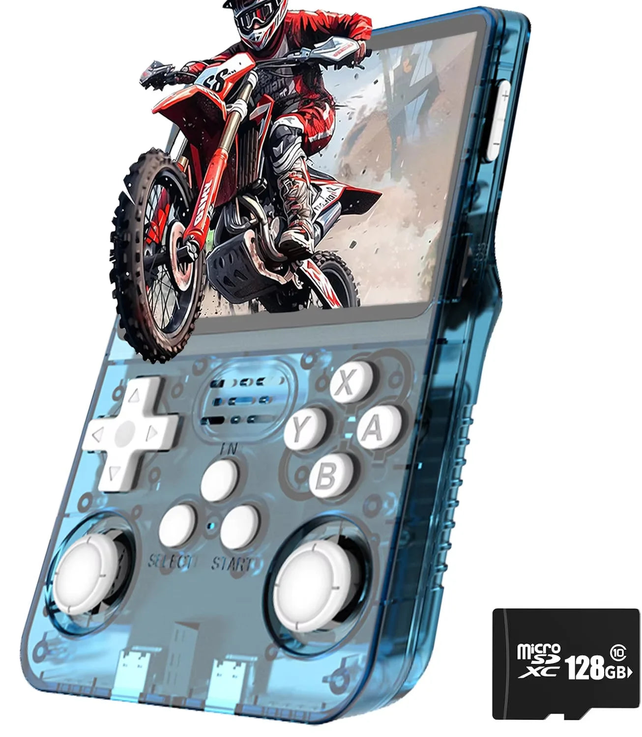 R36S Retro Handheld Game Console – 15,000+ Classic Games, 3.5” HD IPS Screen, Dual Joysticks, Linux System, Portable Retro Gaming Emulator