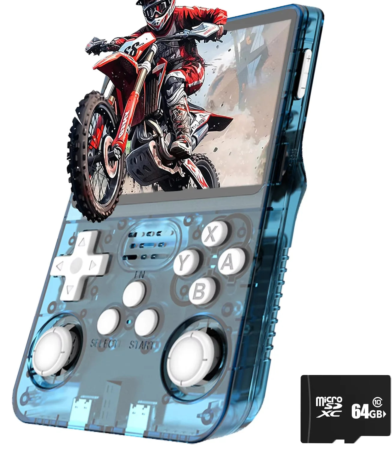 R36S Retro Handheld Game Console – 15,000+ Classic Games, 3.5” HD IPS Screen, Dual Joysticks, Linux System, Portable Retro Gaming Emulator