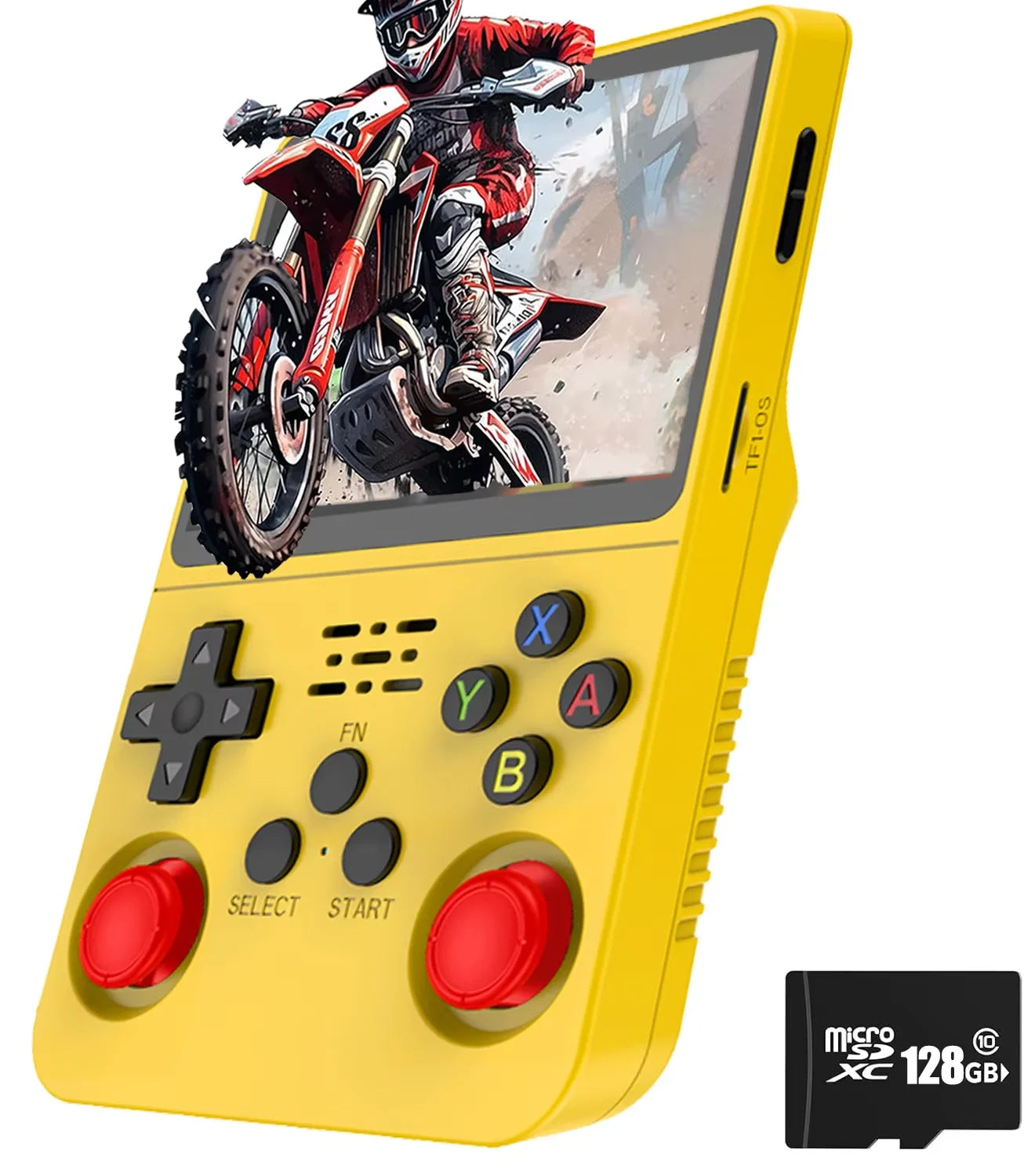 R36S Retro Handheld Game Console – 15,000+ Classic Games, 3.5” HD IPS Screen, Dual Joysticks, Linux System, Portable Retro Gaming Emulator
