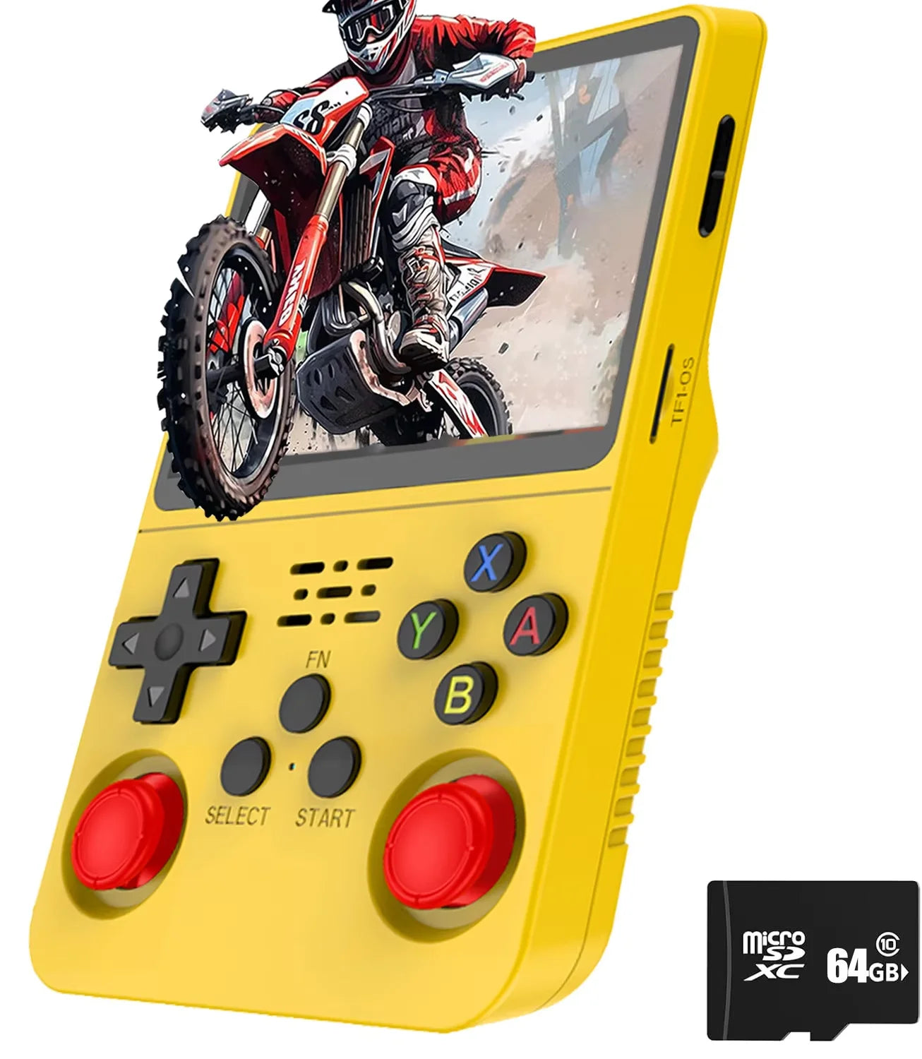 R36S Retro Handheld Game Console – 15,000+ Classic Games, 3.5” HD IPS Screen, Dual Joysticks, Linux System, Portable Retro Gaming Emulator