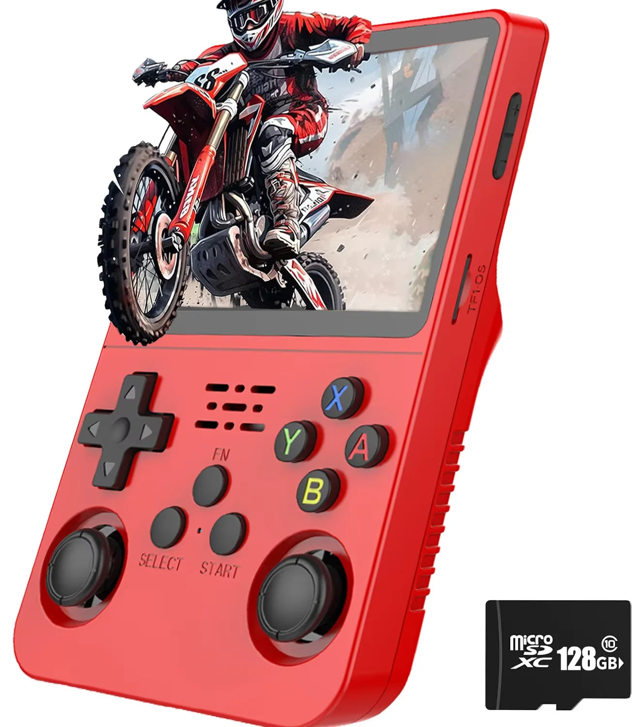 R36S Retro Handheld Game Console – 15,000+ Classic Games, 3.5” HD IPS Screen, Dual Joysticks, Linux System, Portable Retro Gaming Emulator