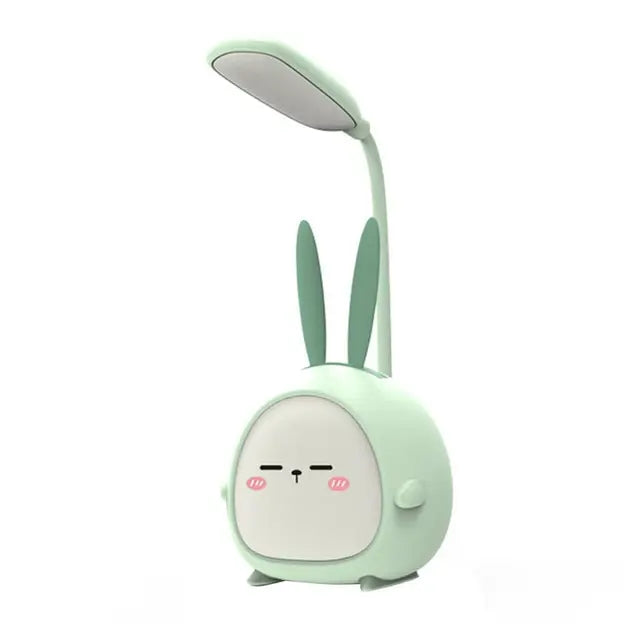 RabbitGlow USB LED Desk Lamp – Cute Rechargeable Bunny Light for Gaming Desks, Offices & Cozy Night Setups