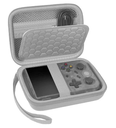 R36S Travel Case – Protective Carrying Bag for Retro Handheld Game Console | Shockproof, Waterproof Organizer for R36S, RG353V, RG35XX & More
