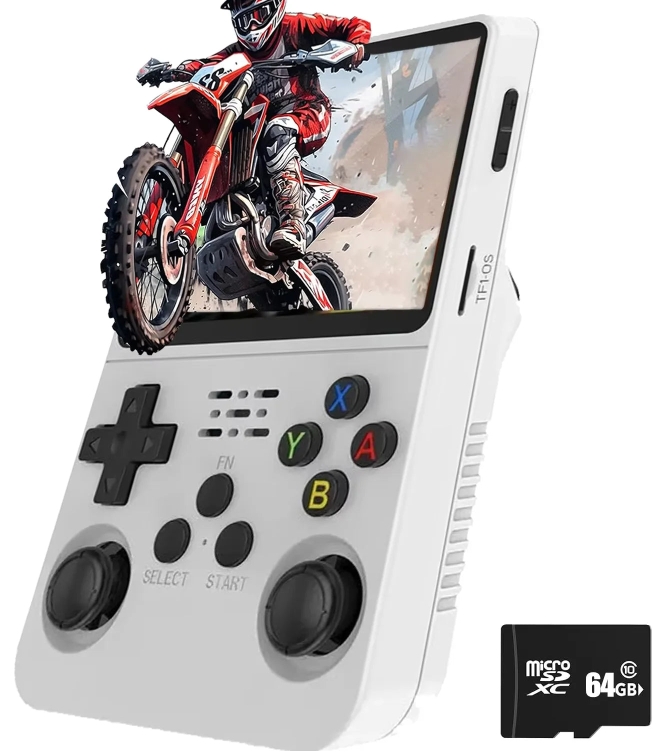 R36S Retro Handheld Game Console – 15,000+ Classic Games, 3.5” HD IPS Screen, Dual Joysticks, Linux System, Portable Retro Gaming Emulator