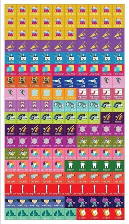 🌸📅2025 Cherry Blossom Wall Calendar – 16-Month Floral Planner with 180 Reminder Stickers | 12"x12" Hanging Calendar for Home, Office, and Game Stations | Geek Findings Cherry Blossom Collection